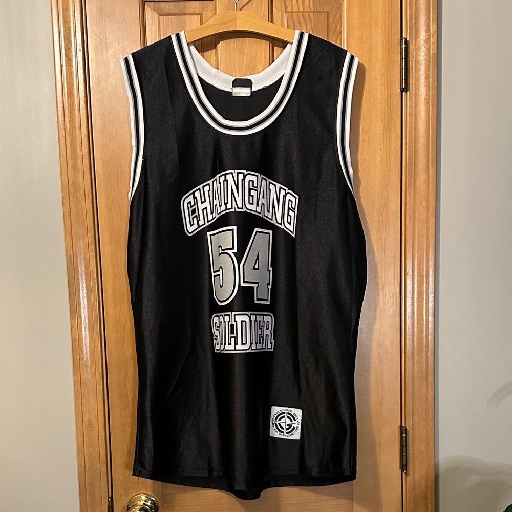 Vintage WWE John Cena Chain Gang Soldier Jersey